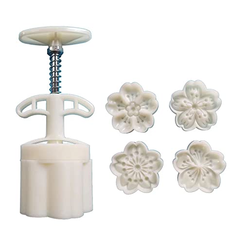 Blumenform-Set, 75 g, Mittelherbst-Festival, Handdruck, Fondant, Mond, Kuchendekoration, Werkzeug von sodeber