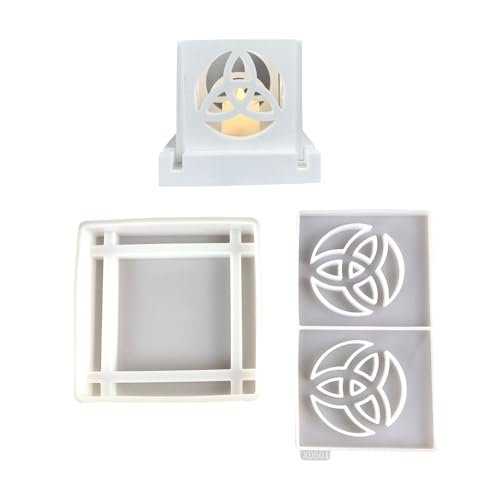 Einzigartige Knotenhalter-Form, stabile Silikon-Ständer, ideal für Knotenhalter und Geschenke, leicht zu lösende Silikonform von sodeber