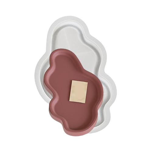 Elegante Harz-Aufbewahrungsformen für Untersetzer und Schmucktabletts, Silikon-Epoxid-Gussform für kreative von sodeber