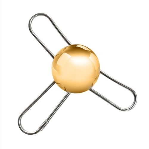 Elegante goldene Kaffee-Eis-Extraktoren, Globen, goldfarbener Kaffee, kaltbrühender Kaffee-Würfel für Büro und Außenbereich von sodeber
