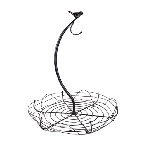 Elegante stehende Obst-Gemüseschale, einzigartiges Vogel-Design, Obstschale mit Bananenhalter für moderne Küchen Elegante stehende Obst-Gemüseschale, einzigartiges Vogel-Design, Obstschale mit Bananenhalter für moderne Küchen von sodeber