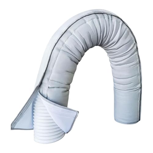 Isolierter Abluftschlauchschutz für Klimaanlagen, flexible Konstruktionslösung, Lüftungsabdeckungen, Polyester-Verbundisolierungshülse von sodeber
