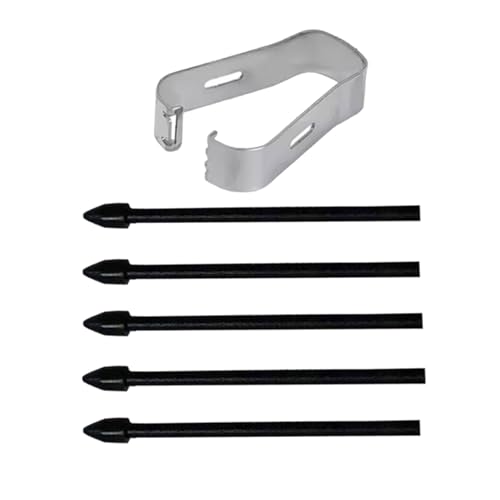 Pflegetipps für Tabletten, 5 Stück, empfindliche Spitzen mit Clip für Tablets T860 T865 / Geräte, Ersatzspitzen von sodeber