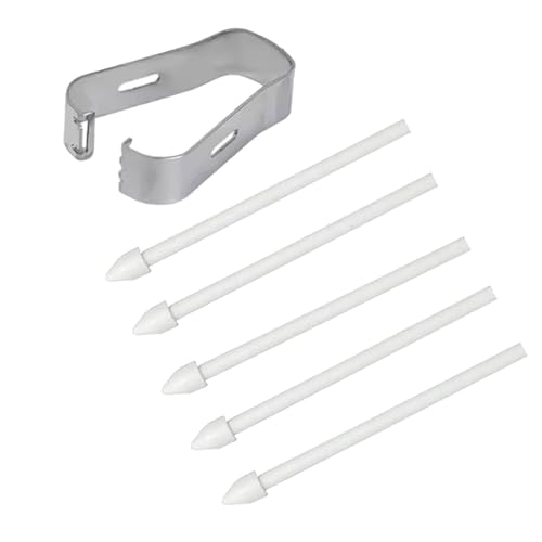 Pflegetipps für Tabletten, 5 Stück, empfindliche Spitzen mit Clip für Tablets T860 T865 / Geräte, Ersatzspitzen Pflegetipps für Tabletten, 5 Stück, empfindliche Spitzen mit Clip für Tablets T860 T865 / Geräte, Ersatzspitzen von sodeber