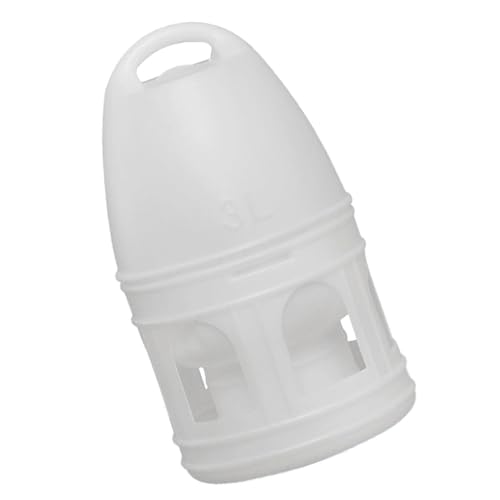 Praktischer Vogeltränke für Hühner und Enten verdickter auslaufsicherer Wasserspender mit hängendem Design 3/5 Liter Vogelwasserspender von sodeber