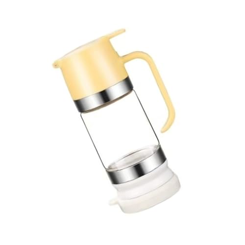 Push-Type Honigspender, großes Fassungsvermögen, Glas-Sirup-Vorratsdose mit Griff, Honigflasche für Küche und Esszimmer, große Kapazität, Siruphalter von sodeber