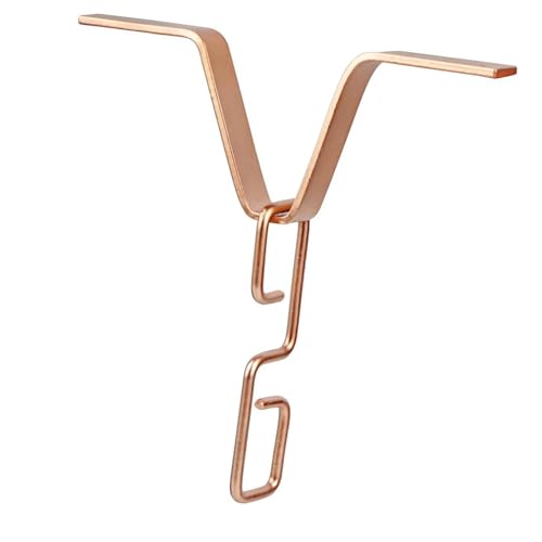 Regenketten-Haken-Clip, Dachrinnen-Adapter mit V-förmigem Design für sichere Outdoor-Entwässerungssysteme in Gärten, Regenkette, Dachrinnen-Adapter-Clip von sodeber
