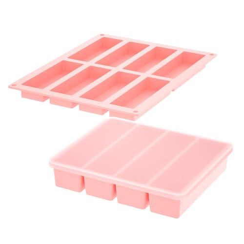 Silikon-Eiswürfelbereiter, rechteckige Form, Silikon-Eisformen, Eiswürfelform, geeignet für Eiswürfel Silikon-Eiswürfelbereiter, rechteckige Form, Silikon-Eisformen, Eiswürfelform, geeignet für Eiswürfel von sodeber