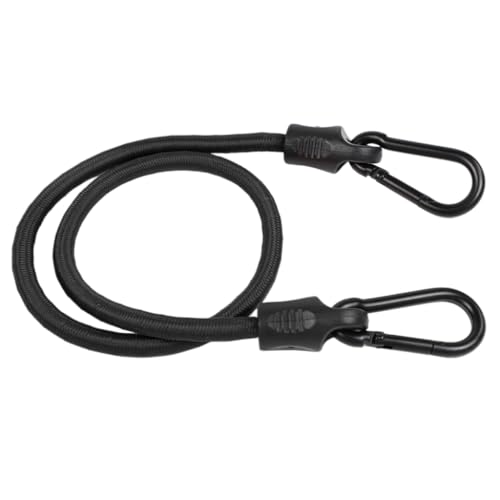 Spannseil Expander Bungee Cord Elastic Tie Strap String mit Karabinerhaken 60cm/120cm Größe Radfahren von sodeber