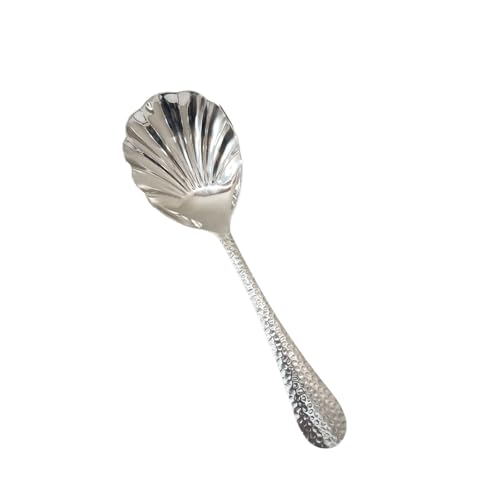 Suppenlöffel, Edelstahl, Schalenkopf, Dessertlöffel, Obst-Servierlöffel, Schalenkopf, Suppenlöffel für die Küche von sodeber