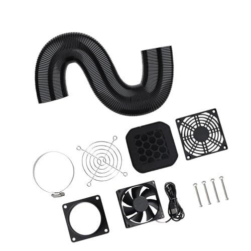 USB Abluftventilator Zubehör Set für 3D Drucker Belüftung Perfekt für die Luftreinigung in Küchen und Tierhäusern USB Abluftventilator Zubehör Set für 3D Drucker Belüftung Perfekt für die Luftreinigung in Küchen und Tierhäusern von sodeber