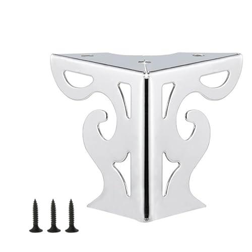 sodeber Moderne Eisen-Möbelbeine mit Löchern, rostfreie Möbelbeine, einfach zu verwenden, für Sofa und Schrank von sodeber