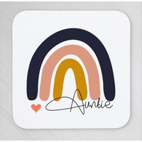Tante Untersetzer Personalisierter Godmother Muttertagsgeschenk Mama Geburtstagsgeschenk Freundschaftsgeschenk Custom Weihnachtsgeschenk von soempoweringprints