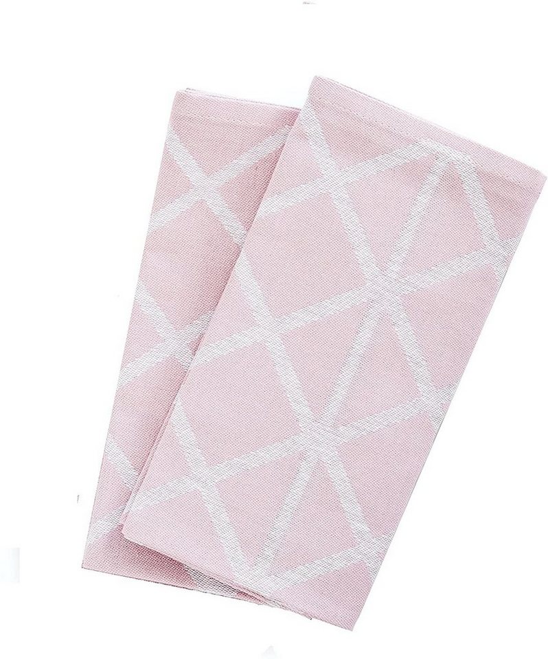 søstre & brødre Geschirrtuch 2er Set Geschirrtücher Küchentücher im modernen Elements-Design, (2), MADE IN EUROPE, 100% Baumwolle - Jacquard, 50 x 70 cm von søstre & brødre