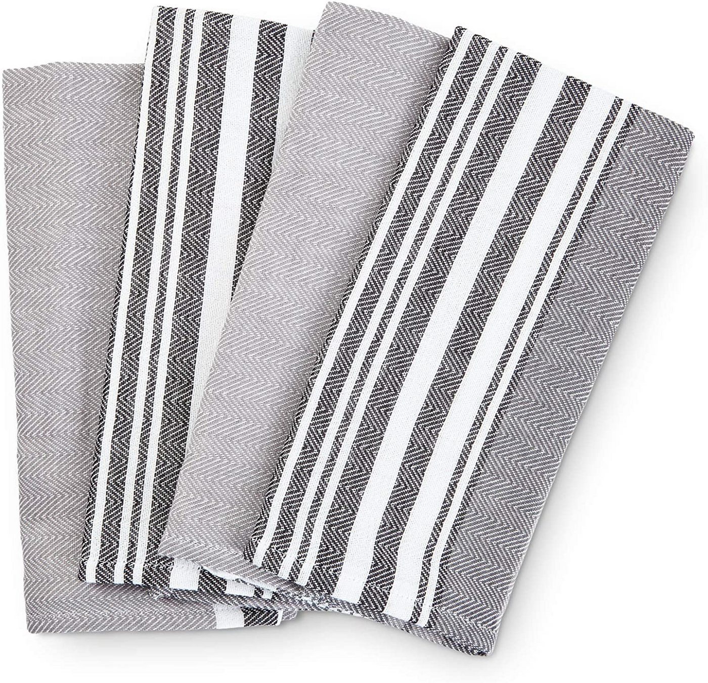 søstre & brødre Geschirrtuch 4er Set Küchentücher, Elements-Design, 50x70 cm, 100% Baumwolle, (Spar-Set, 4-tlg., 4), Verschiedene Designs, Jacquardgewebe, 4er Set, 2er Set - MADE IN EU von søstre & brødre