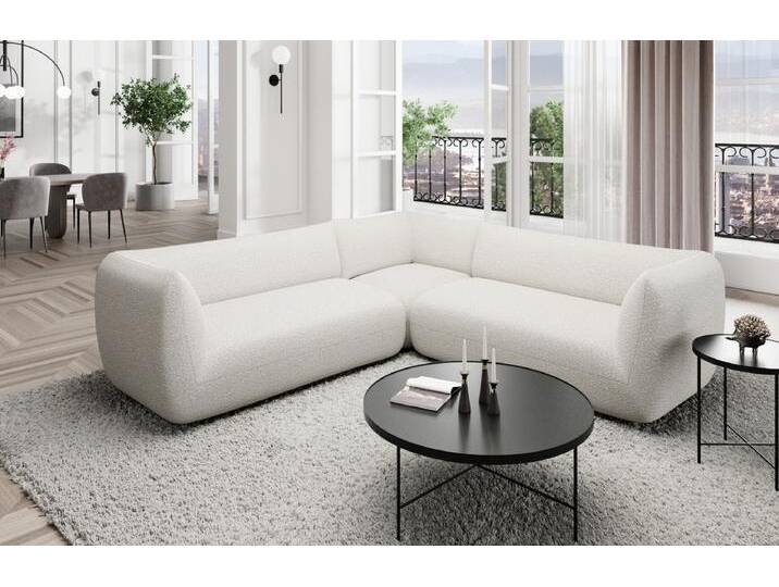 Ecksofa Madrid L Form Stoff von sofa-dreams