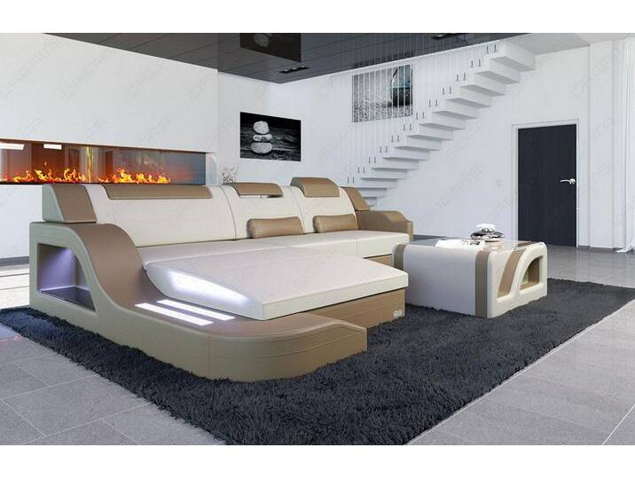 Ecksofa Palermo mit wählbarem Stoffbezug von sofa-dreams