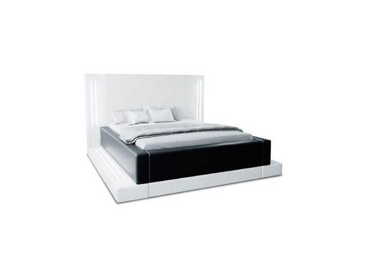 Sofa Dreams Boxspringbett Casoria Bett Kunstleder Premium Komplettbett mit LED Beleuchtung, mit Matratze, mit Topper, mit LED Beleuchtung, schwarz von sofa-dreams