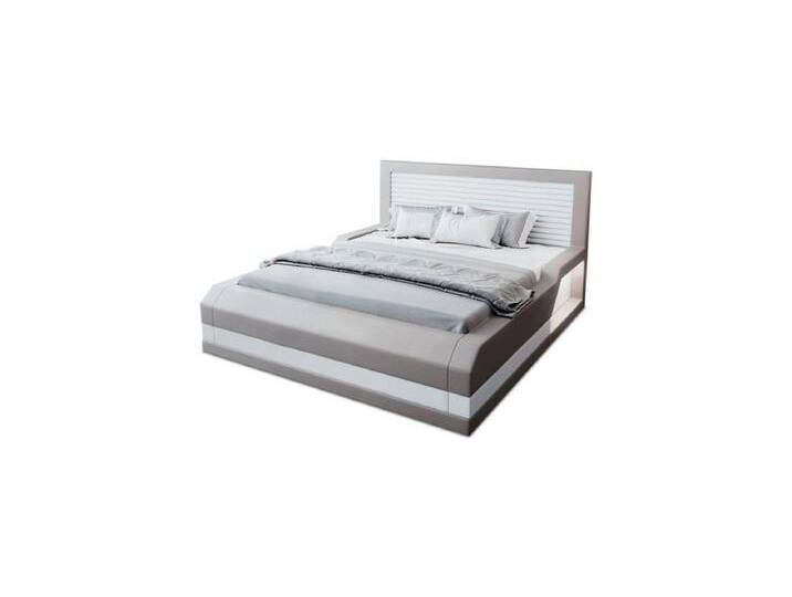 Sofa Dreams Boxspringbett Treviso Bett Kunstleder Premium Komplettbett mit LED Beleuchtung, mit Topper, mit Matratze, mit LED Beleuchtung, grau Sofa Dreams Boxspringbett Treviso Bett Kunstleder Premium Komplettbett mit LED Beleuchtung, mit Topper, mit Matratze, mit LED Beleuchtung, grau von sofa-dreams