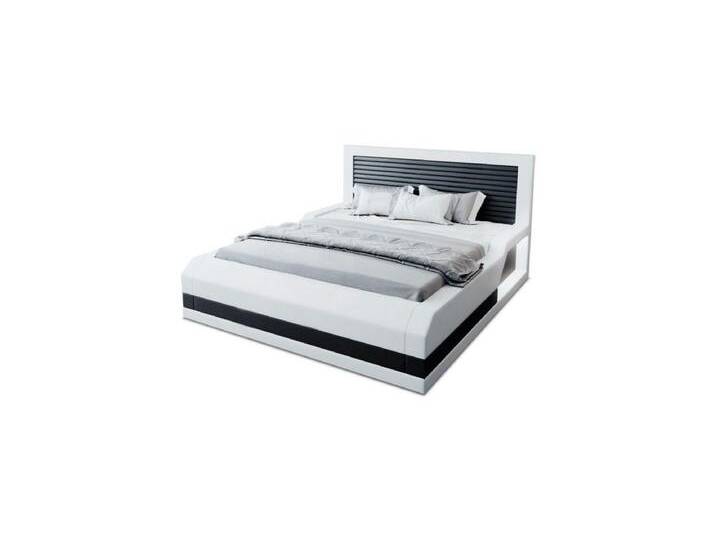 Sofa Dreams Boxspringbett Treviso Bett Kunstleder Premium Komplettbett mit LED Beleuchtung, mit Topper, mit Matratze, mit LED Beleuchtung, schwarz von sofa-dreams