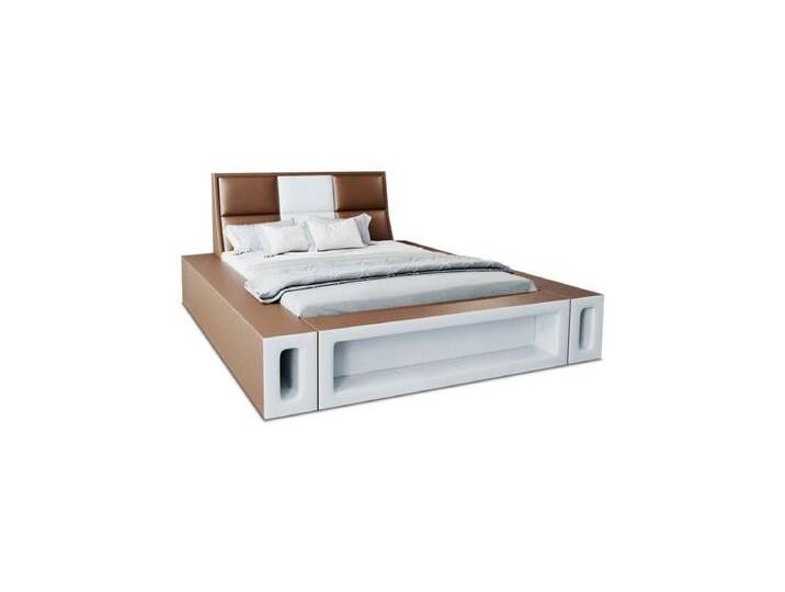 Sofa Dreams Boxspringbett Venosa Bett Kunstleder Premium Komplettbett mit LED Beleuchtung, Mit Topper, mit Matratze, mit LED Beleuchtung, braun Sofa Dreams Boxspringbett Venosa Bett Kunstleder Premium Komplettbett mit LED Beleuchtung, Mit Topper, mit Matratze, mit LED Beleuchtung, braun von sofa-dreams