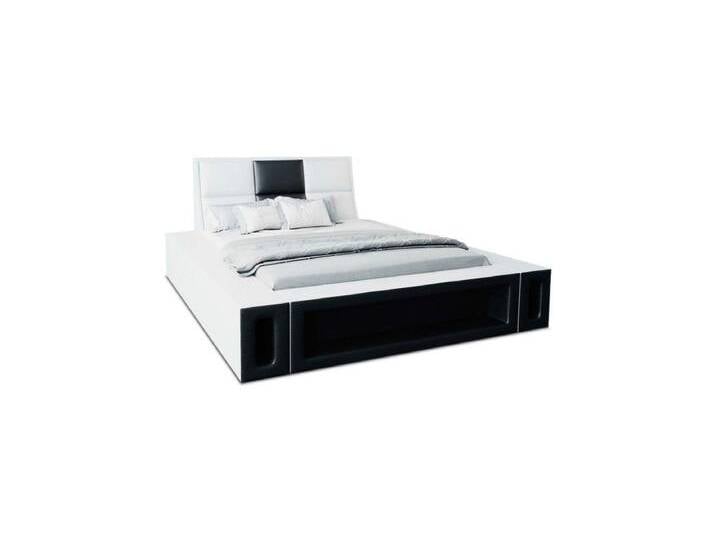 Sofa Dreams Boxspringbett Venosa Bett Kunstleder Premium Komplettbett mit LED Beleuchtung, Mit Topper, mit Matratze, mit LED Beleuchtung, schwarz von sofa-dreams