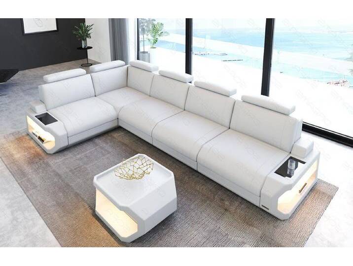 Sofa Dreams Ecksofa Leder Sofa Couch Siena L Form lang Ledercouch, L-Form Ledersofa mit LED-Beleuchtung Sofa Dreams Ecksofa Leder Sofa Couch Siena L Form lang Ledercouch, L-Form Ledersofa mit LED-Beleuchtung von sofa-dreams