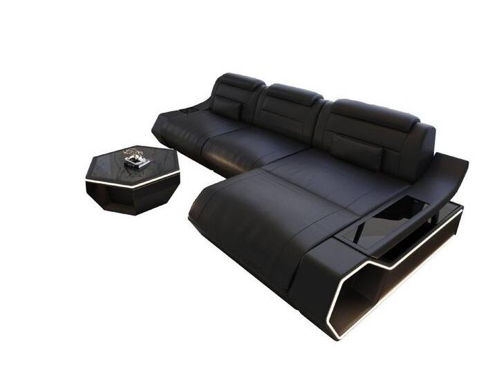 Sofa Dreams Ecksofa Leder Sofa Couch Toscano L Form Ledercouch, LED Beleuchtung Sofa Dreams Ecksofa Leder Sofa Couch Toscano L Form Ledercouch, LED Beleuchtung von sofa-dreams