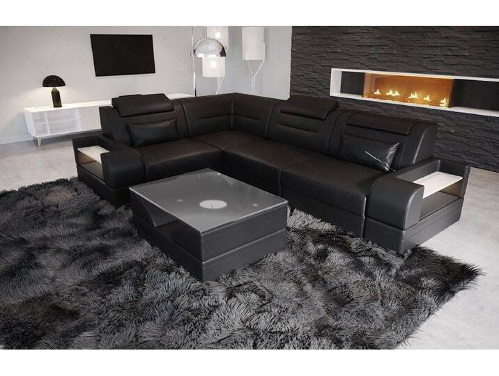 Sofa Dreams Ecksofa Ledercouch Sofa Trivento L Form kurz Leder Sofa von sofa-dreams