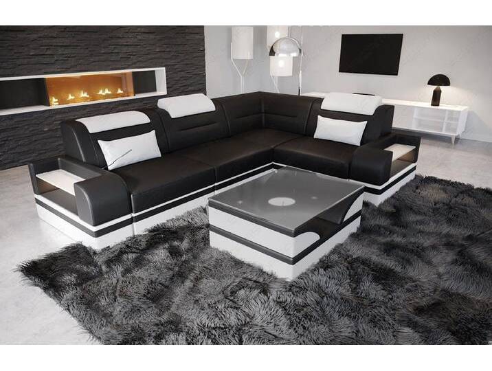 Sofa Dreams Ecksofa Ledercouch Sofa Trivento L Form kurz Leder Sofa von sofa-dreams