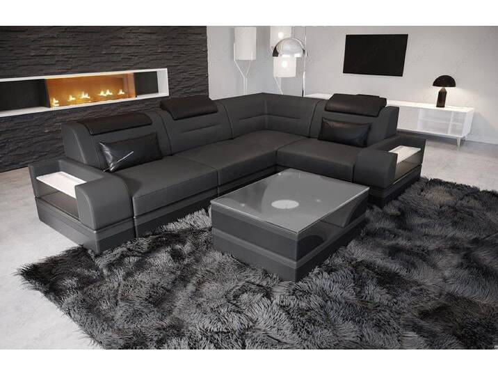 Sofa Dreams Ecksofa Ledercouch Sofa Trivento L Form kurz Leder Sofa von sofa-dreams
