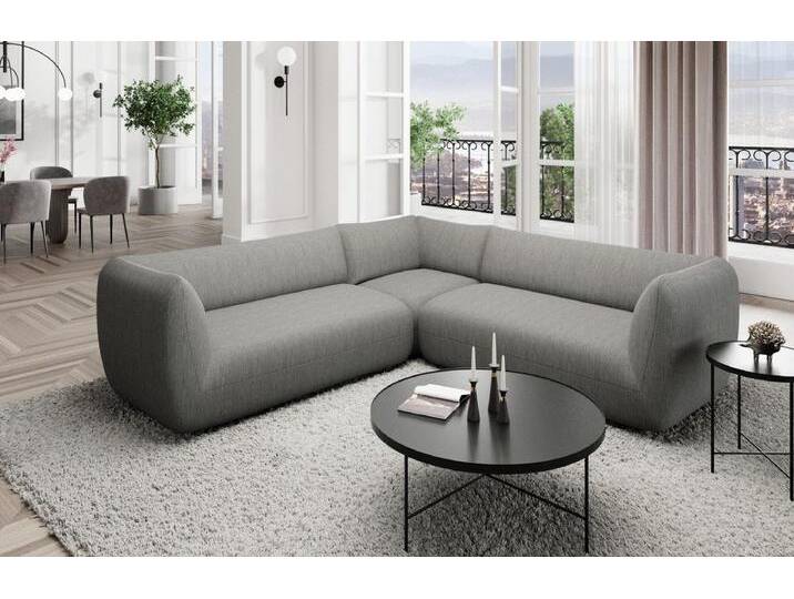 Sofa Dreams Ecksofa Polster Eckcouch Polstersofa Stoff Eck Couch Madrid L Form, Loungesofa, grau, Dunkelgrau-Webstoff Sofa Dreams Ecksofa Polster Eckcouch Polstersofa Stoff Eck Couch Madrid L Form, Loungesofa, grau, Dunkelgrau-Webstoff von sofa-dreams