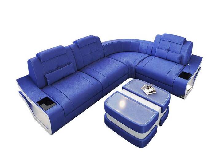 Sofa Dreams Ecksofa Polster Stoff Sofa Elena L Form SV Samtstoff Stoffsofa von sofa-dreams