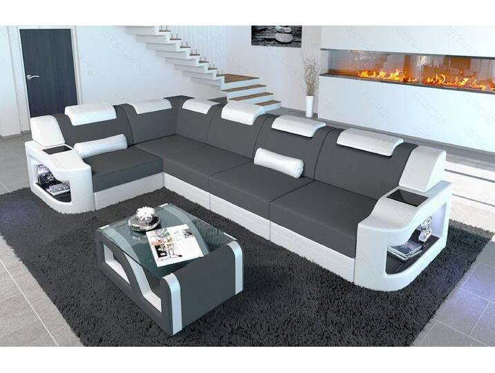 Sofa Dreams Ecksofa Polsterstoff Design Stoff Sofa Padua L Form M Mikrofaser Stoffsofa, Couch wahlweise mit Bettfunktion von sofa-dreams