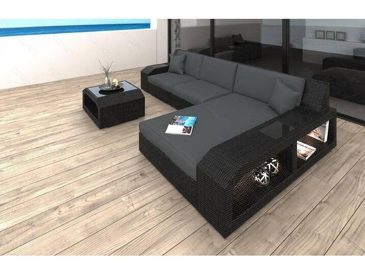 Sofa Dreams Gartenlounge-Set Rattan Ecksofa Matera Grau 4-Sitzer Ottomane, L Form Loungesofa, grau Sofa Dreams Gartenlounge-Set Rattan Ecksofa Matera Grau 4-Sitzer Ottomane, L Form Loungesofa, grau von sofa-dreams