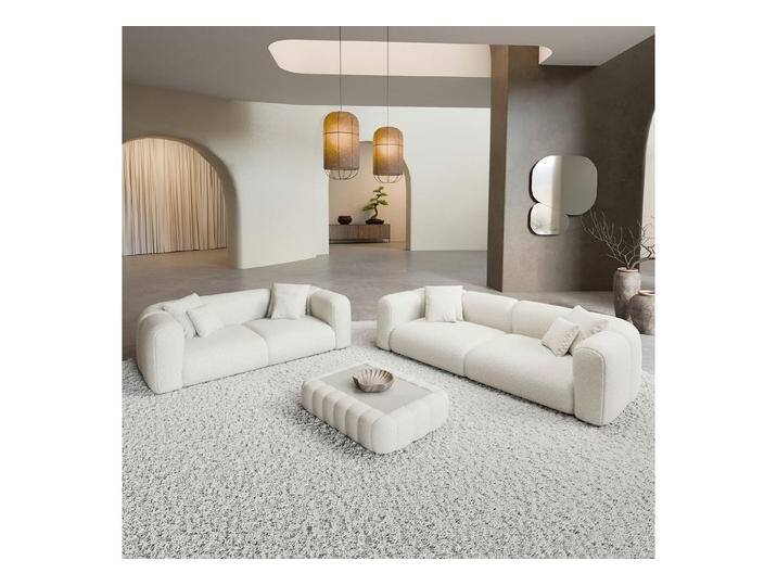 Sofa Dreams Polstergarnitur Venturia 3er & 2er Couchgarnitur, (Sofa-Set, 2 Teile, Couchgarnitur, inkl. Zierkissen), 3-Sitzer, 2-Sitzer Sofagarnitur, Lounge von sofa-dreams