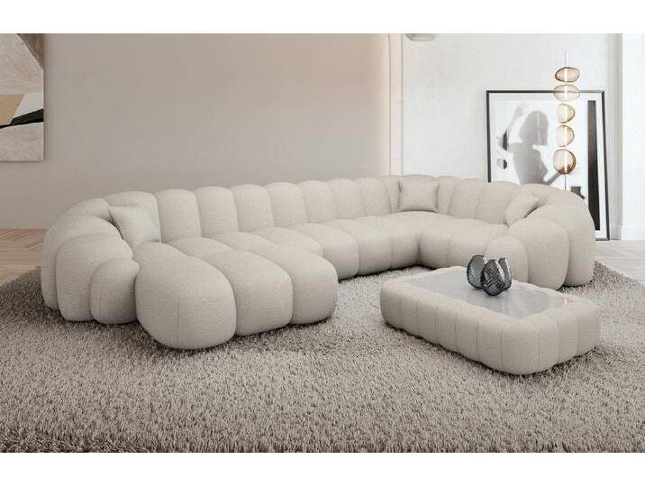 Sofa Dreams Sofa Rajada U Form Stoff, Bouclé-Pearl Sofa Dreams Sofa Rajada U Form Stoff, Bouclé-Pearl von sofa-dreams