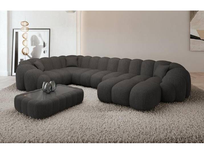 Sofa Dreams Sofa Rajada U Form Stoff, Webstoff-Anthrazit Sofa Dreams Sofa Rajada U Form Stoff, Webstoff-Anthrazit von sofa-dreams