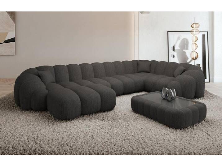 Sofa Dreams Sofa Rajada U Form Stoff, Webstoff-Anthrazit Sofa Dreams Sofa Rajada U Form Stoff, Webstoff-Anthrazit von sofa-dreams