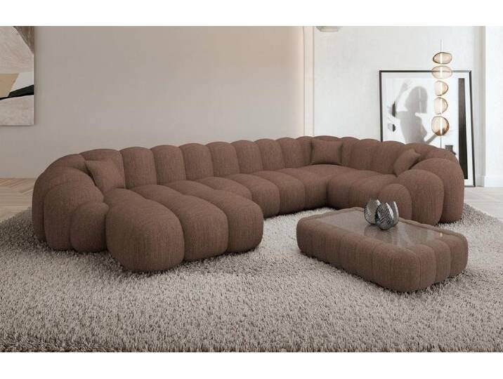 Sofa Dreams Sofa Rajada U Form Stoff, braun, Webstoff-Braun Sofa Dreams Sofa Rajada U Form Stoff, braun, Webstoff-Braun von sofa-dreams