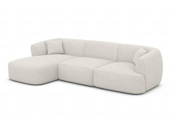 Stoff Ecksofa Tabarca L Form kurz von sofa-dreams