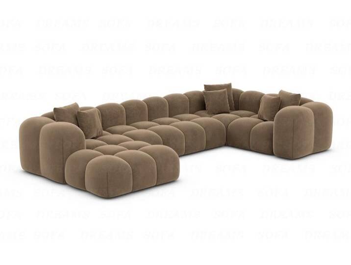 Wohnlandschaft Formentera U Form Stoff von sofa-dreams