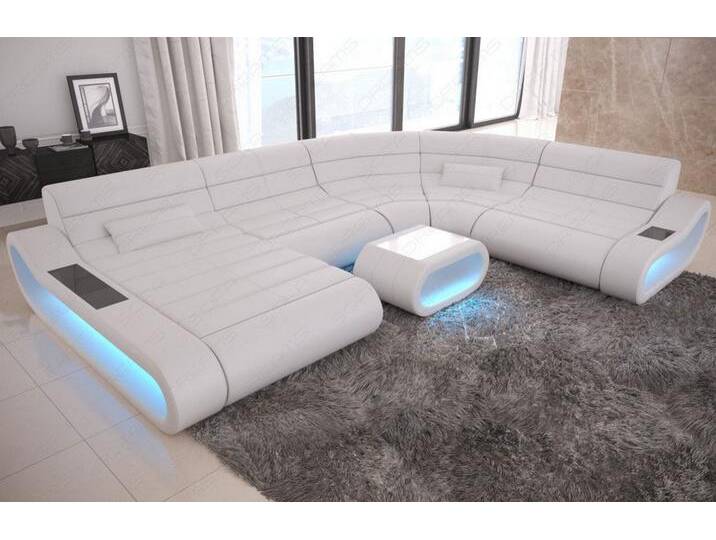 XXL Wohnlandschaft Concept Sofa in Leder von sofa-dreams