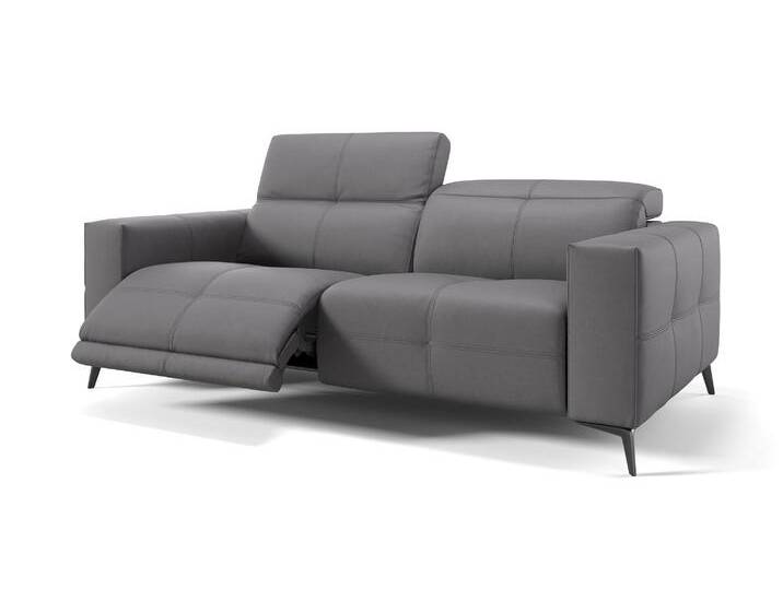3-Sitzer Sofa MARBELLA Ledercouch Couch von sofanella