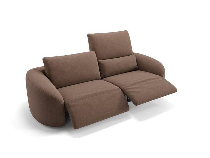 Design Stoffsofa ST. MORITZ 2er Stoffcouch Sofa von sofanella