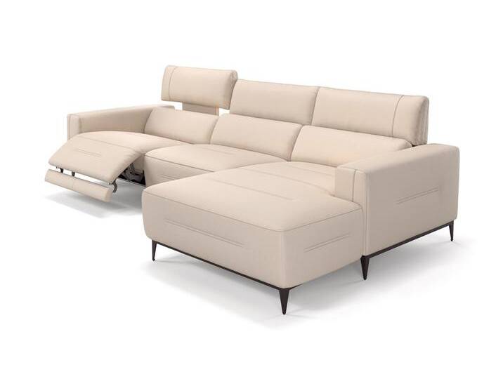 Designer Ecksofa TERAMO Leder Couch von sofanella
