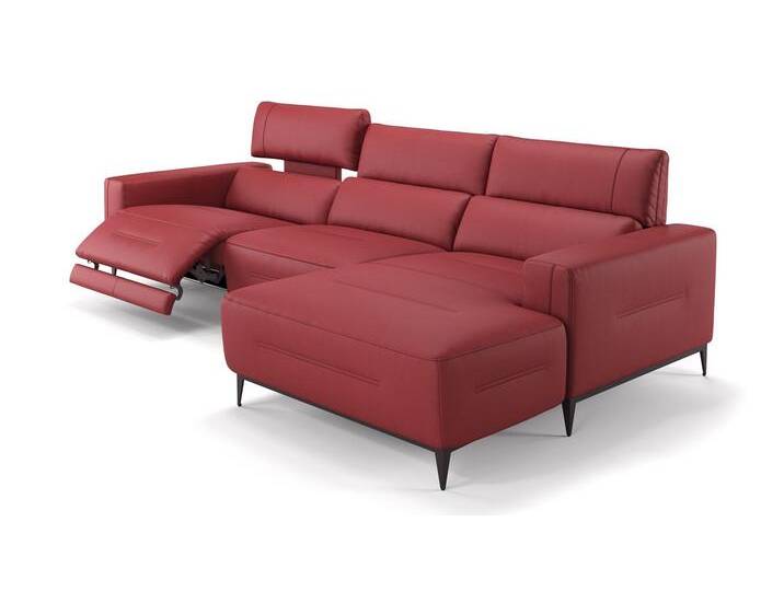 Designer Ecksofa TERAMO Leder Couch von sofanella