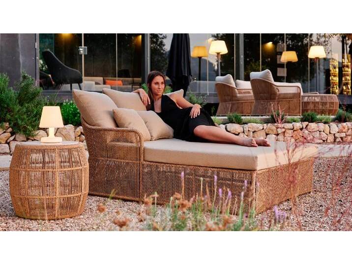 Gartenliege TOSCANA Daybed Outdoor Liege von sofanella