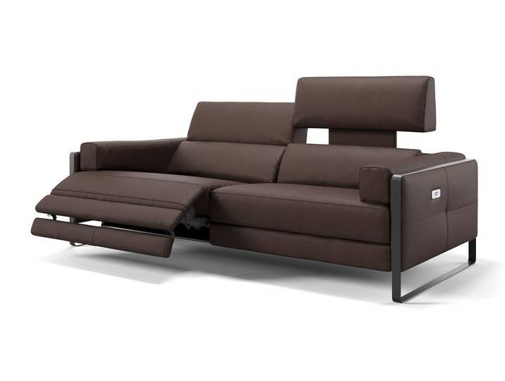 Hochwertiges Ledersofa MILO Relax Sofa von sofanella
