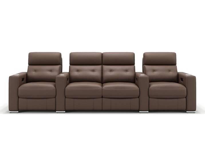 Leder 4-Sitzer Relaxsofa MATERA Heimkino Sofa Leder 4-Sitzer Relaxsofa MATERA Heimkino Sofa von sofanella